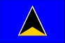 флаг Сент-Люсия