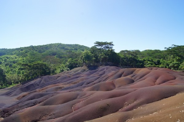 Маврикий, семицветные пески