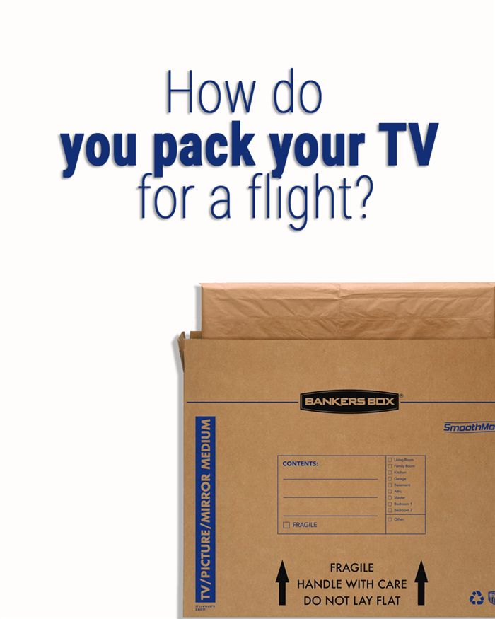 Как упаковать ручную кладь телевизора?-TV 02