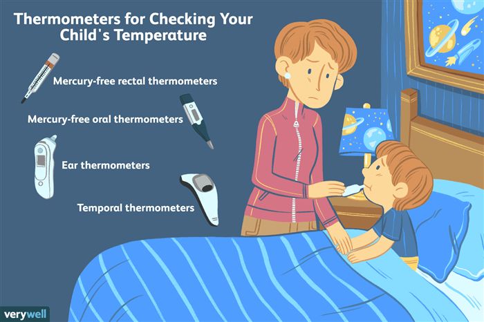 Термометр для измерения температуры тела вашего ребенка