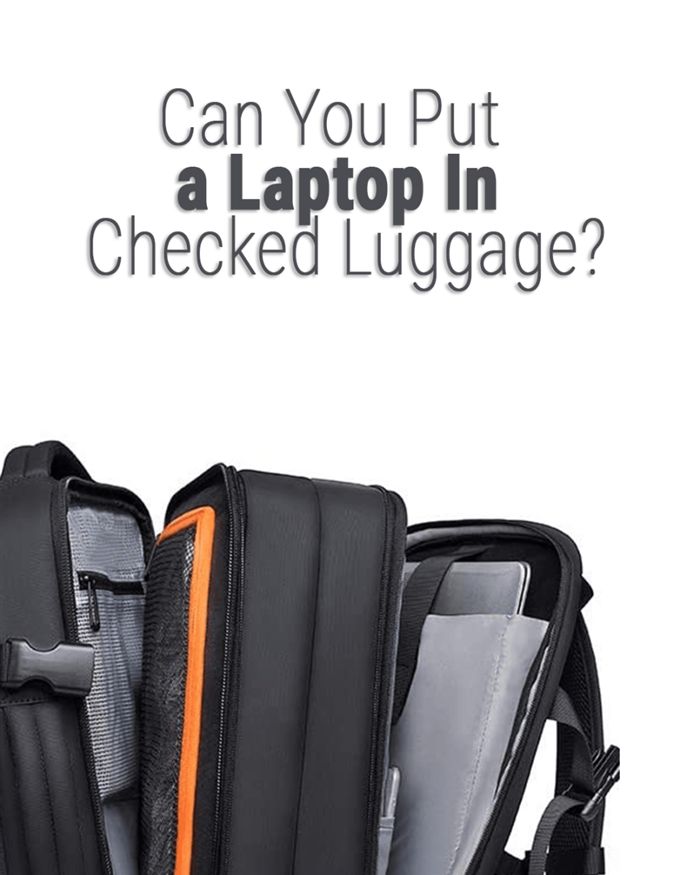 Вы можете положить ноутбук в свой багаж