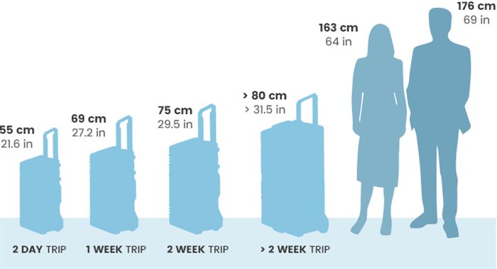 Размер багажа авиакомпании